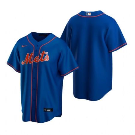Men's Nike New York Mets Blank Royal Alternate Stitched Baseball Jersey