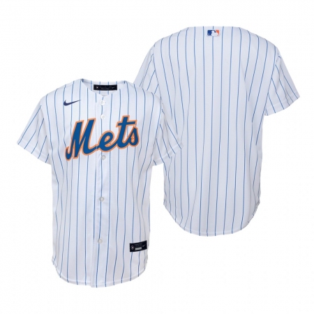 Men's Nike New York Mets Blank White Home Stitched Baseball Jersey